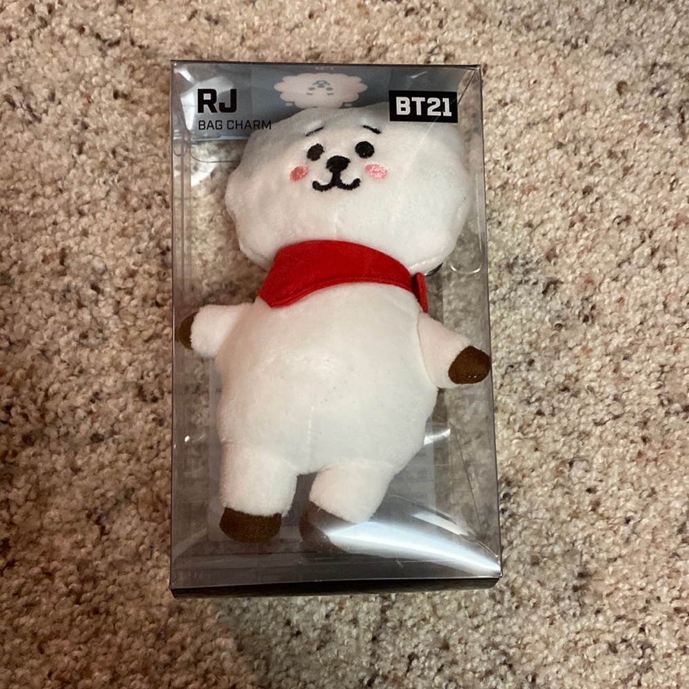 BT21 RJ Plush Bag Charm